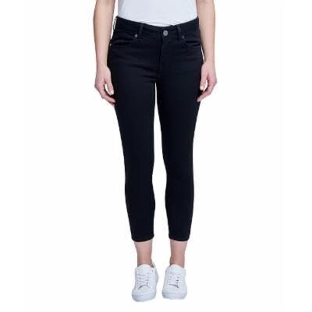 Seven7 Jeans Booty Shaper Ankle Skinny in Black Rinse Black Rinse 4 26